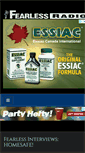 Mobile Screenshot of fearlessradio.com